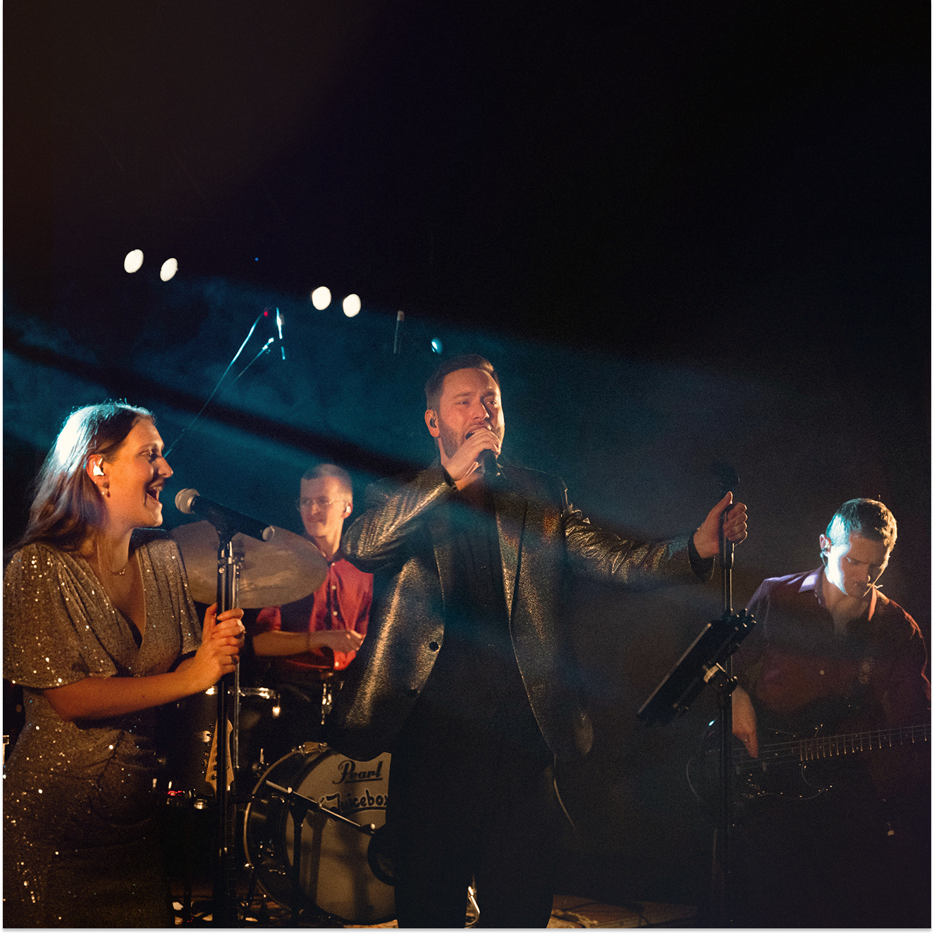 Juicebox spiller live musik til bryllupsfest